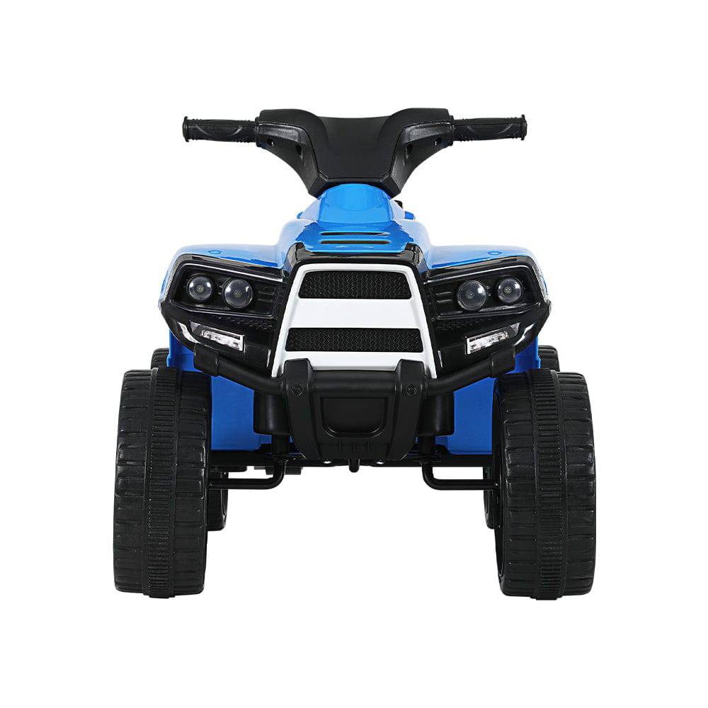 Rigo Kids Ride On ATV Quad Motorbike Car 4 Wheeler Electric Toys Battery Blue - One Oasis
