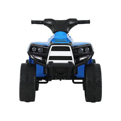 Rigo Kids Ride On ATV Quad Motorbike Car 4 Wheeler Electric Toys Battery Blue - One Oasis