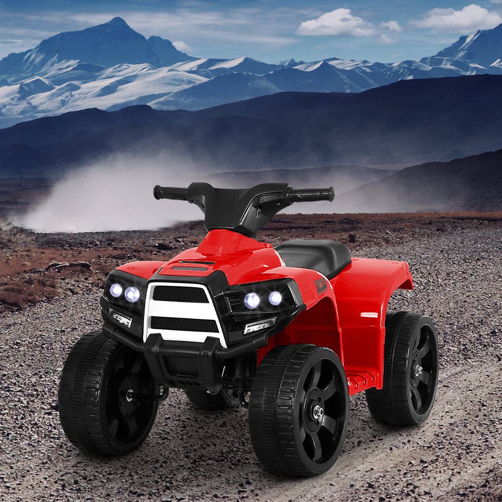 Rigo Kids Ride On ATV Quad Motorbike Car 4 Wheeler Electric Toys Battery Red - One Oasis
