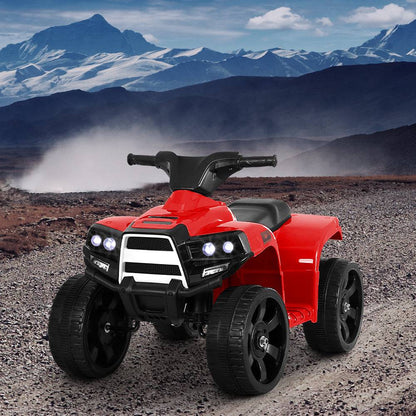 Rigo Kids Ride On ATV Quad Motorbike Car 4 Wheeler Electric Toys Battery Red - One Oasis