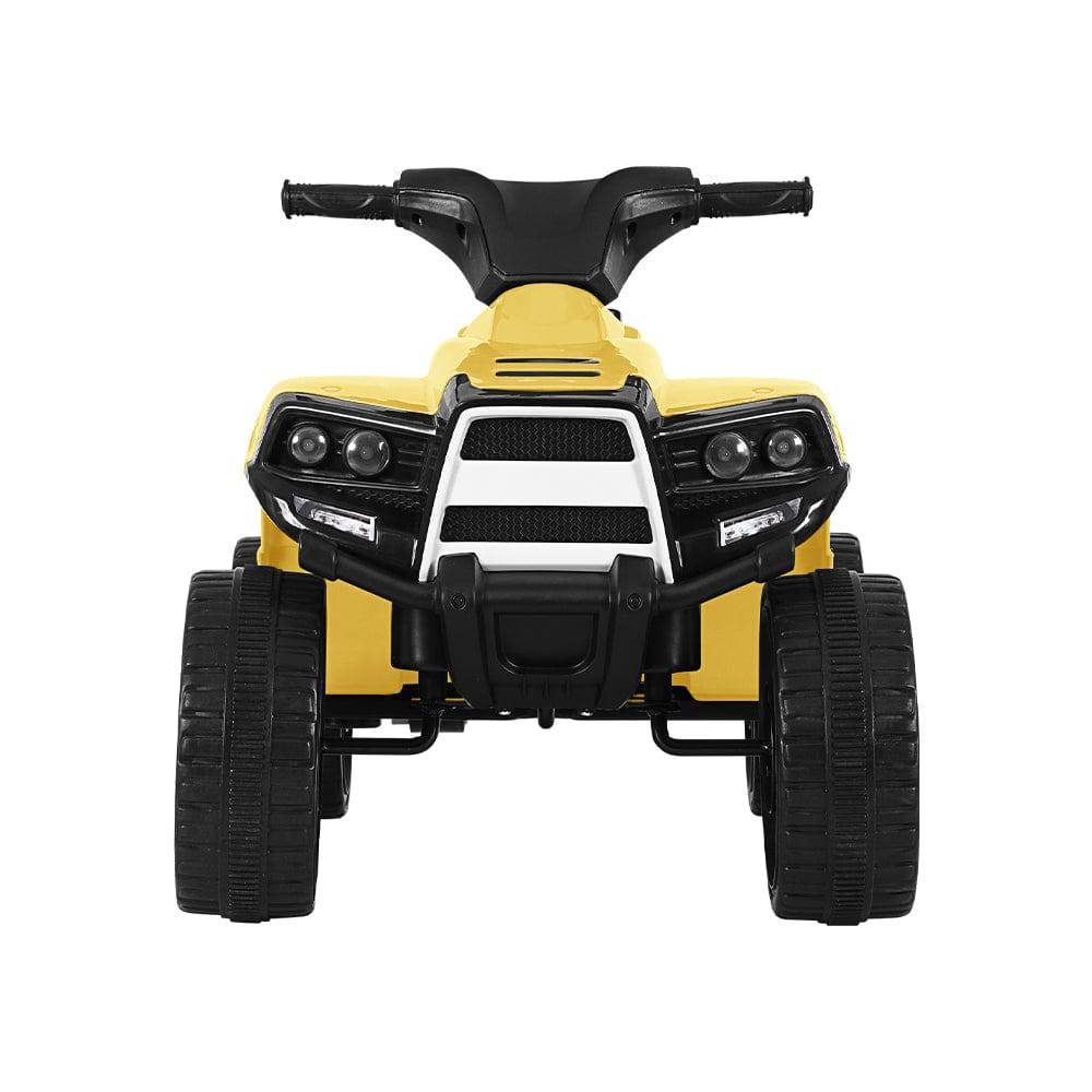 Rigo Kids Ride On ATV Quad Motorbike Car 4 Wheeler Electric Toys Battery Yellow - One Oasis