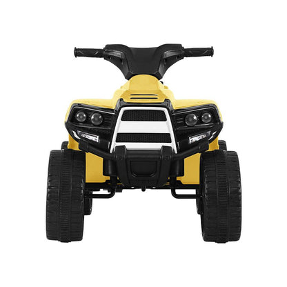 Rigo Kids Ride On ATV Quad Motorbike Car 4 Wheeler Electric Toys Battery Yellow - One Oasis