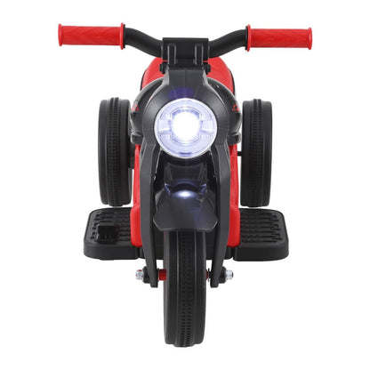 Rigo Kids Ride On Car Motorcycle Motorbike with Bubble Maker Electric Toy 6V Red - One Oasis