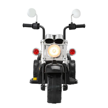 Rigo Kids Ride On Car Motorcycle Motorbike Electric Toys Horn Music 6V Black - One Oasis