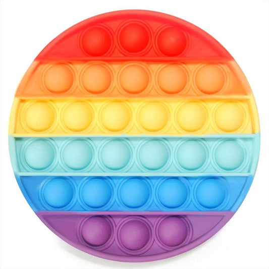 Rainbow Round Push And Pop - One Oasis