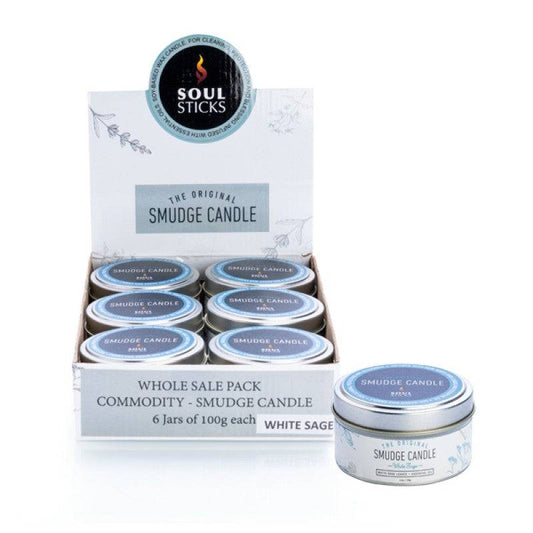 Soul Sticks White Sage Smudge Candle (PRICE IS FOR ONE ITEM) - One Oasis