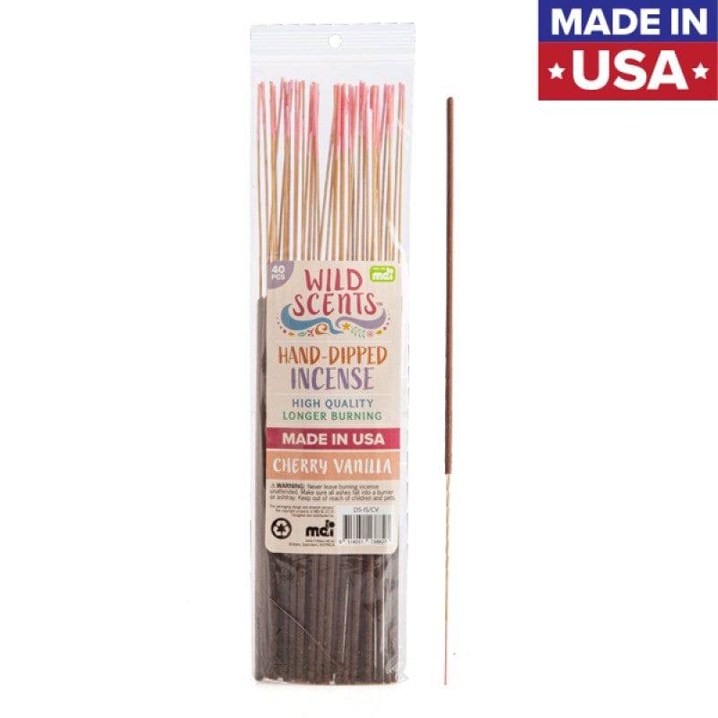 Wild Scents Cherry Vanilla Incense (40 pcs) - One Oasis