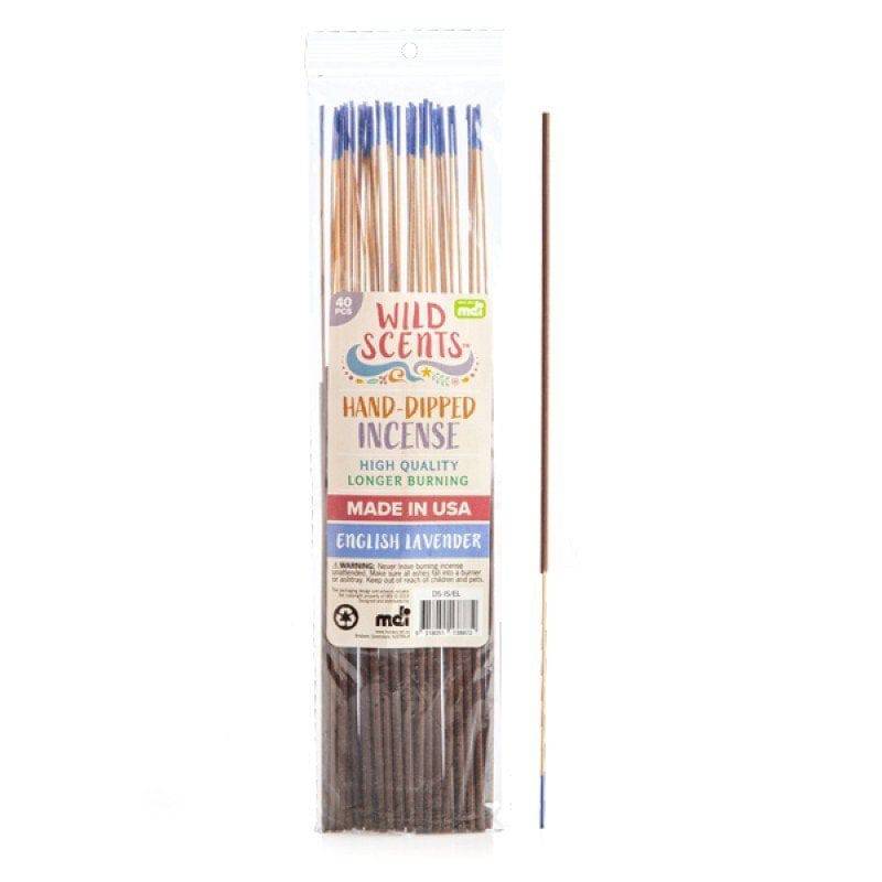 Wild Scents English Lavender Incense Sticks 40pcs - One Oasis