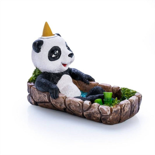 Panda Backflow Incense Burner - One Oasis