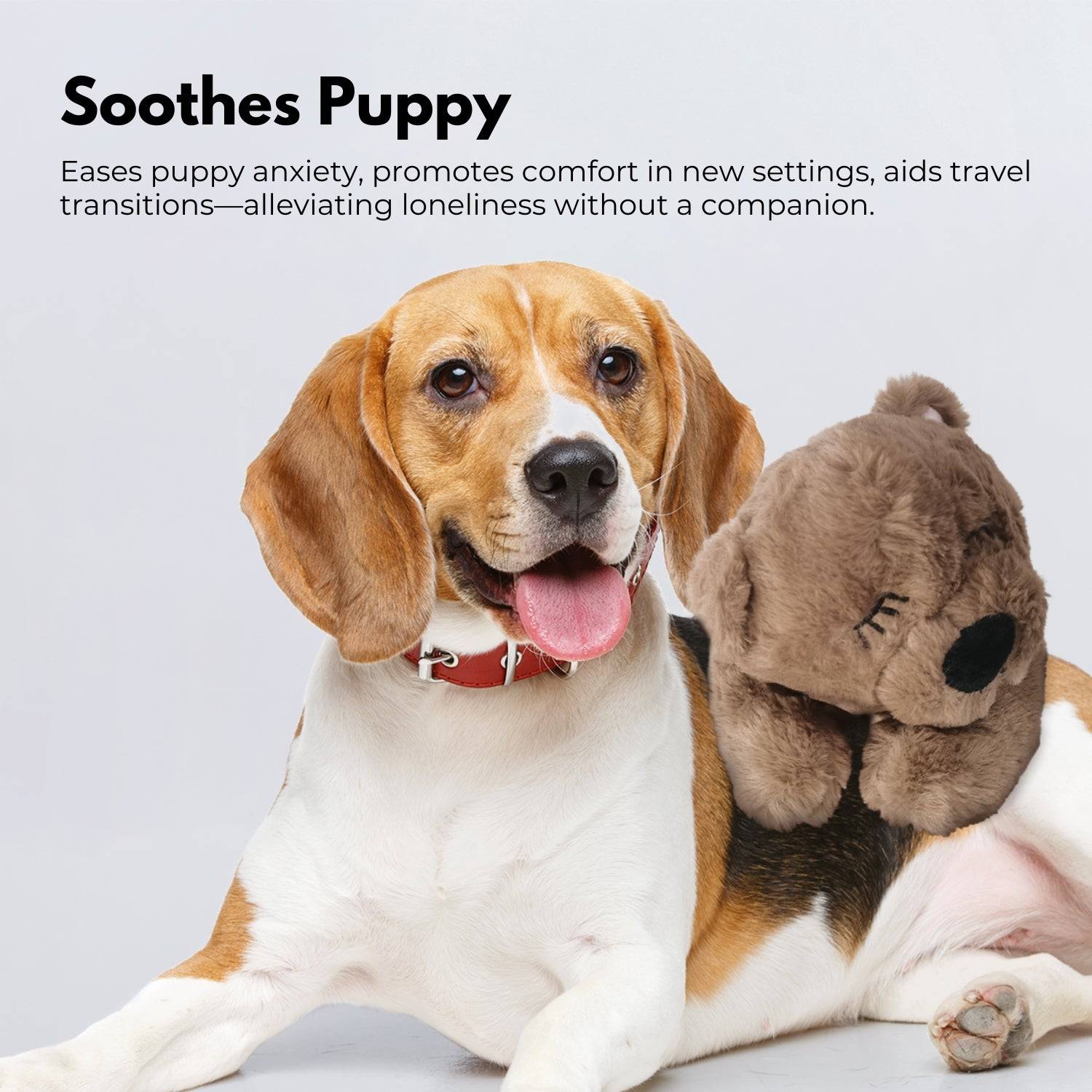 FLOOFI Pets Soft Plush Toy(Brown) - One Oasis