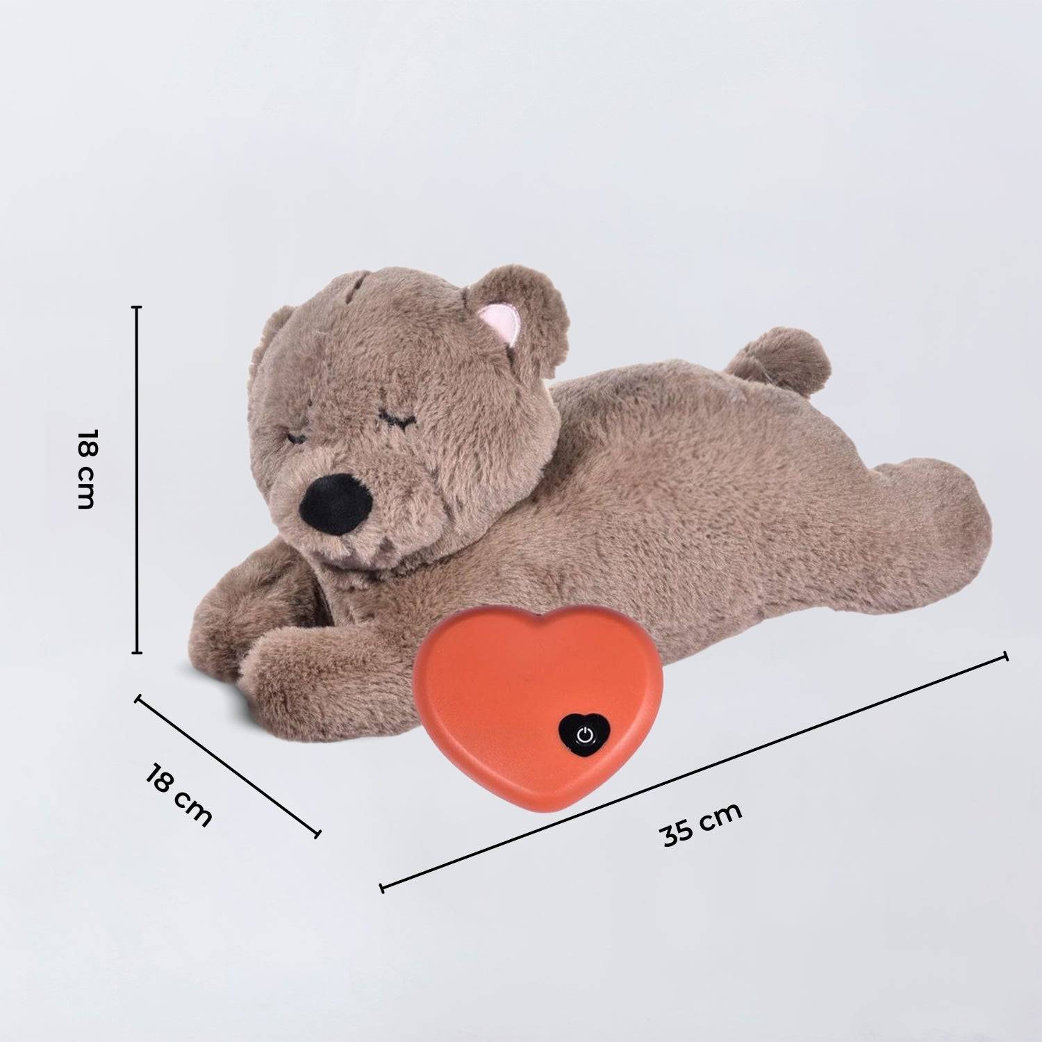 FLOOFI Pets Soft Plush Toy(Brown) - One Oasis