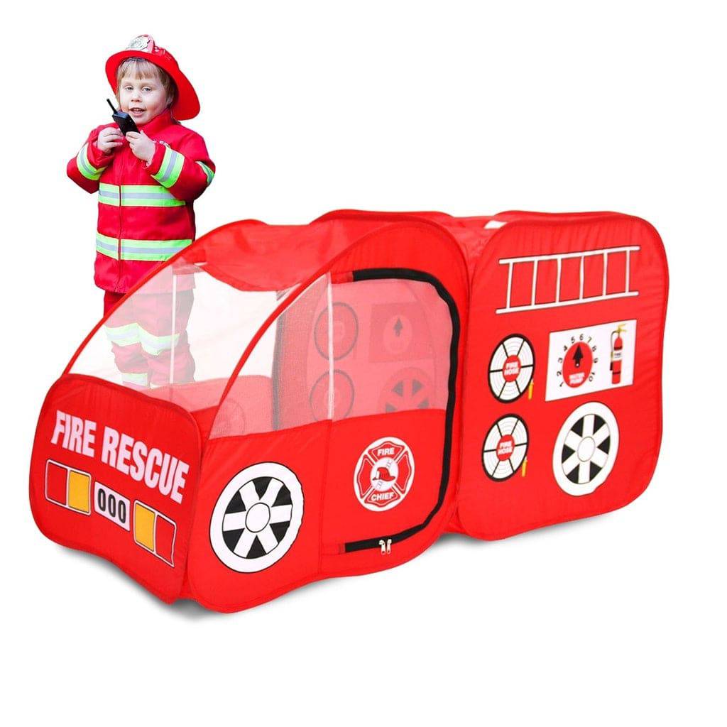 GOMINIMO Kids Fire fighting truck Tent (Red) - One Oasis