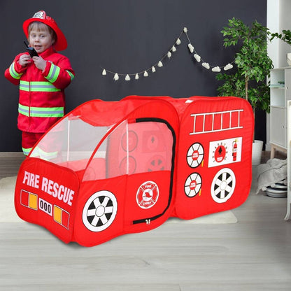 GOMINIMO Kids Fire fighting truck Tent (Red) - One Oasis