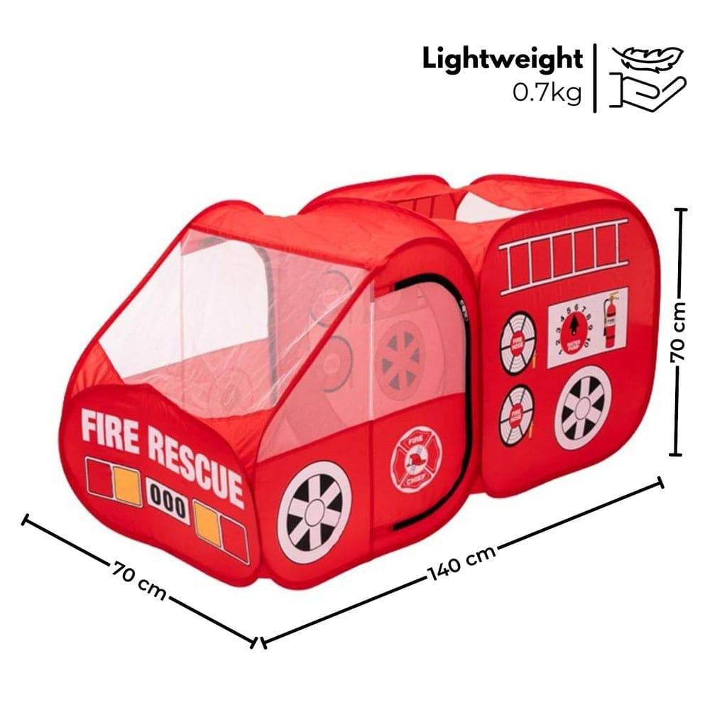 GOMINIMO Kids Fire fighting truck Tent (Red) - One Oasis