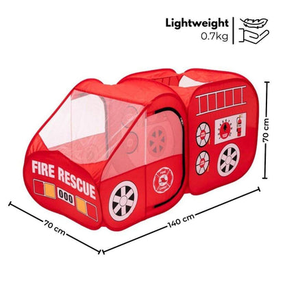 GOMINIMO Kids Fire fighting truck Tent (Red) - One Oasis