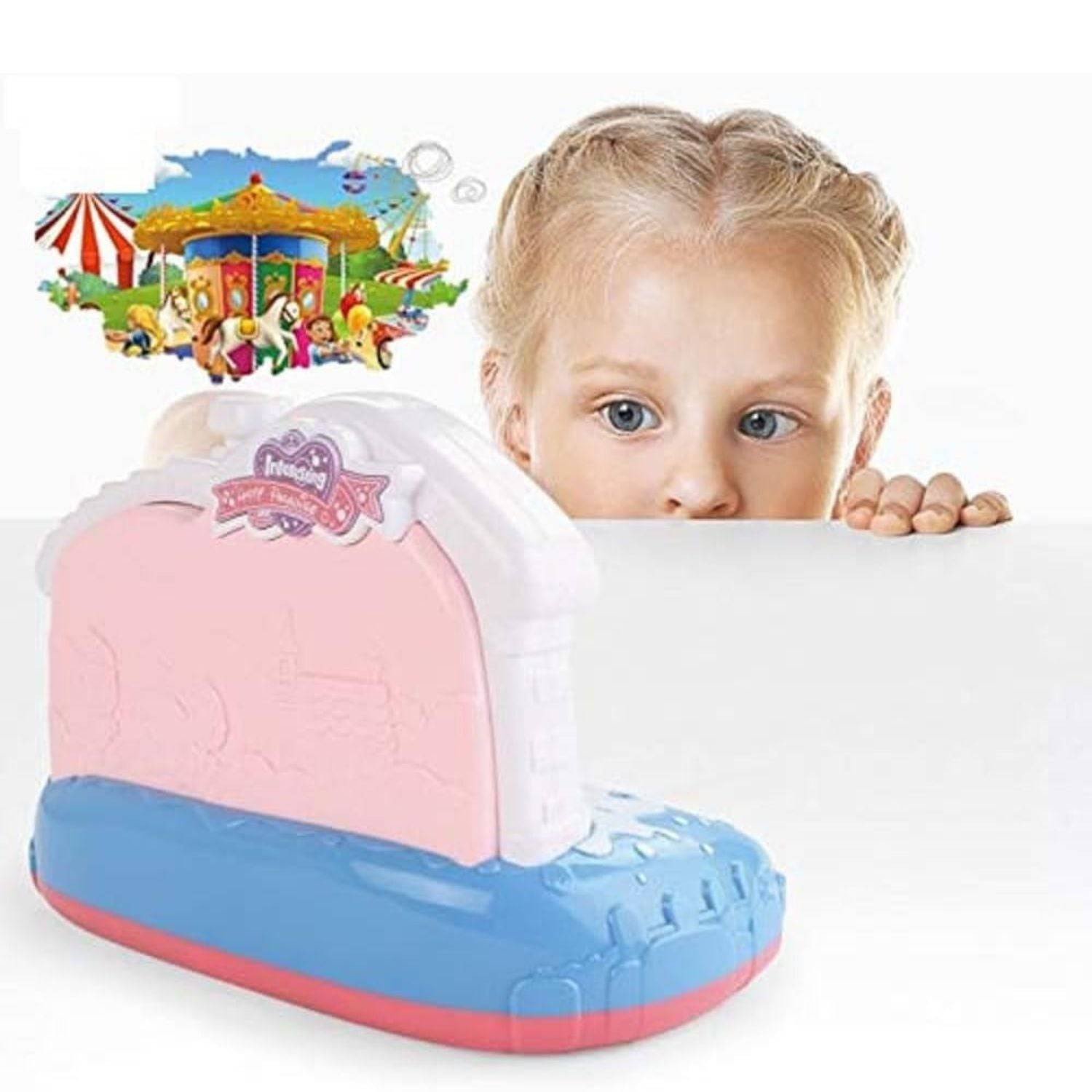 GOMINIMO Kids Toy Musical Ferris Wheel Piano Keyboard (Blue) - One Oasis