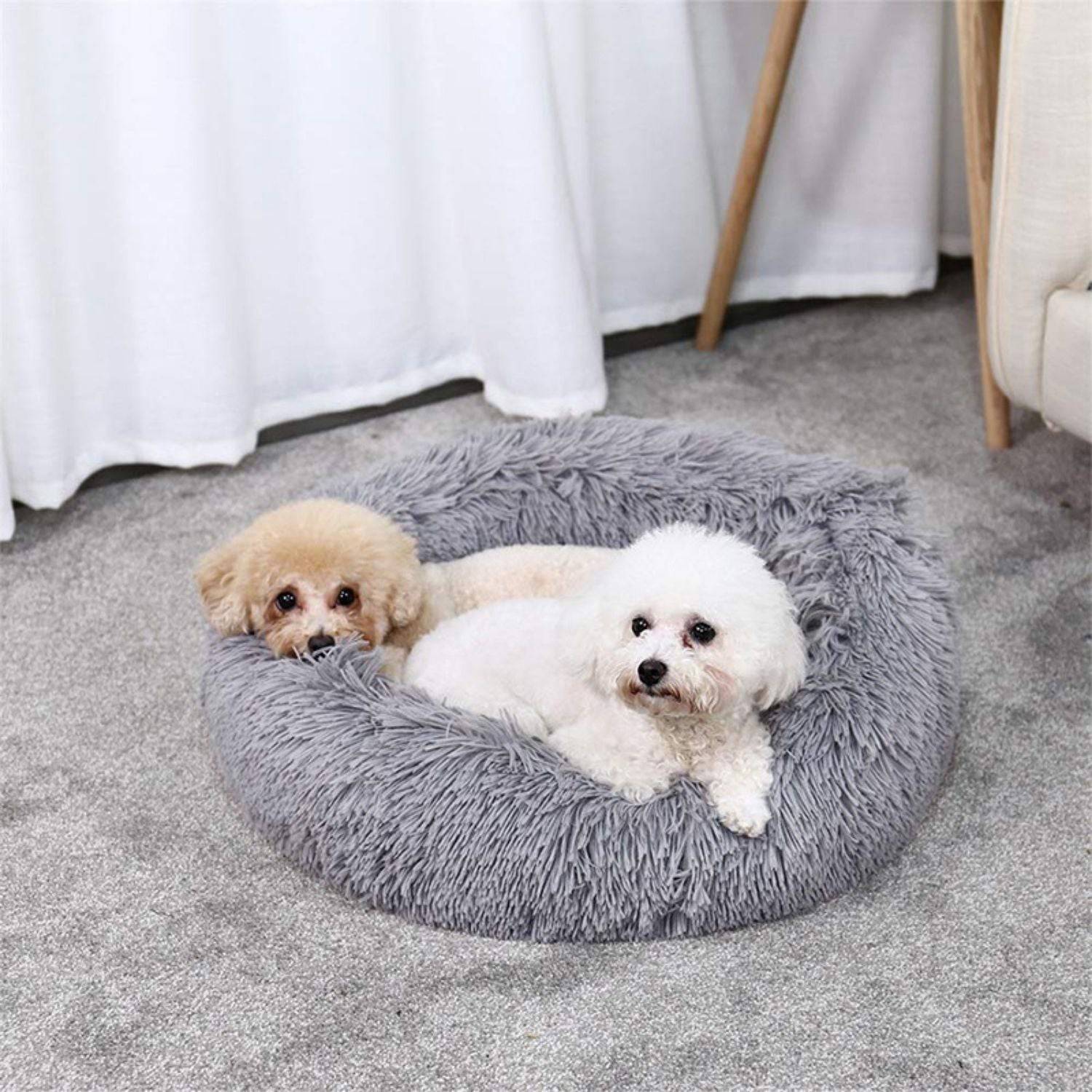 Floofi Pet Bed 80cm (Brown) - One Oasis