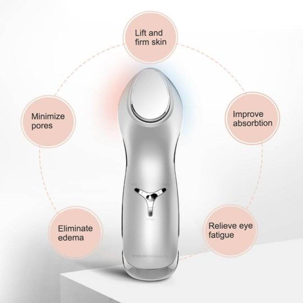TOUCHBeauty Hot/Cool Sonic Vibration Facial & Eye Massager - One Oasis
