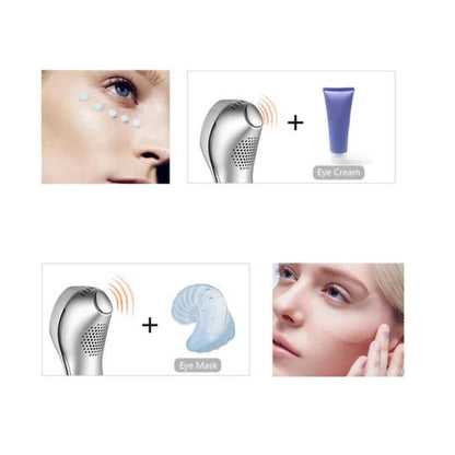 TOUCHBeauty Hot/Cool Sonic Vibration Facial & Eye Massager - One Oasis