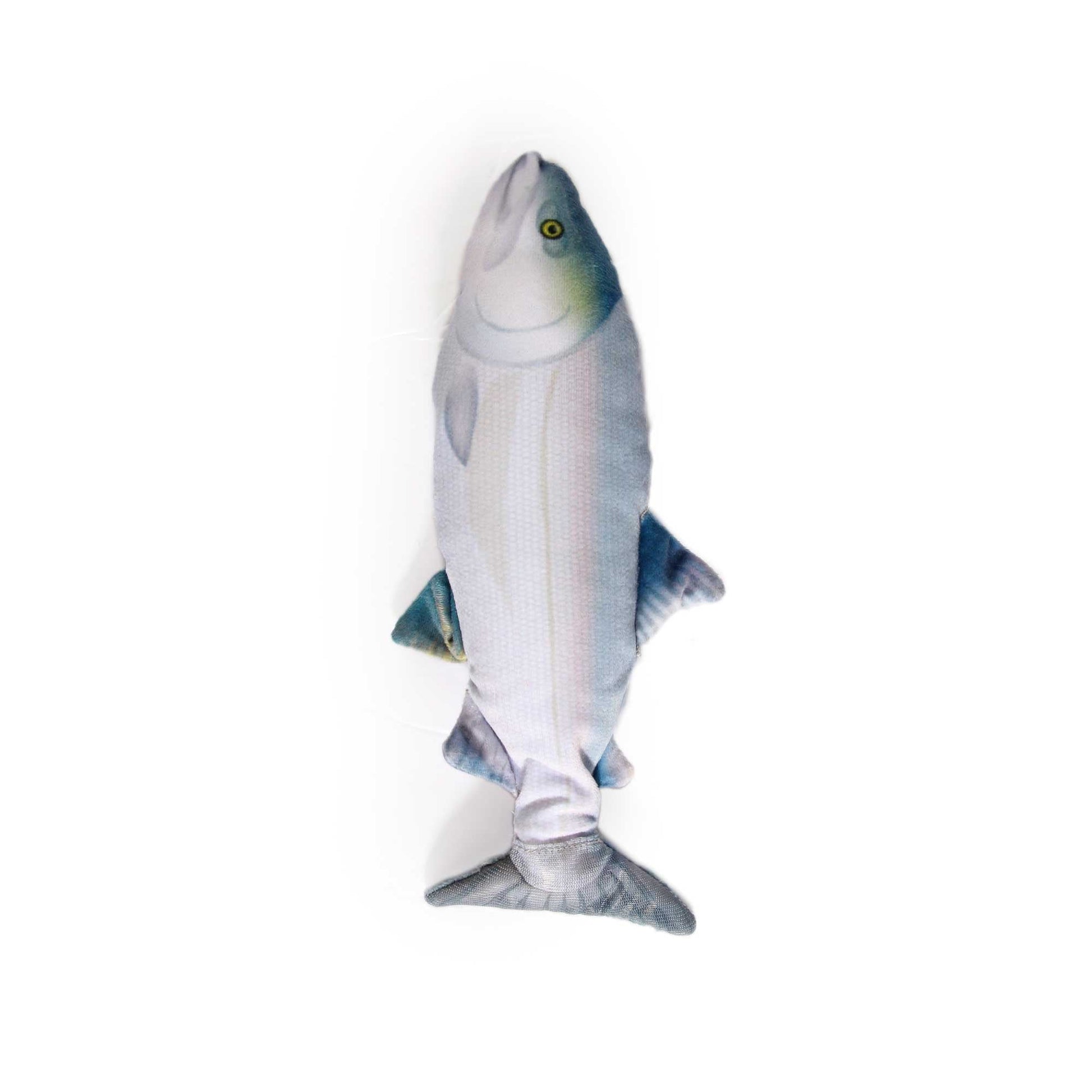 Jittering Sardine Cat Toy Flopping Dancing Fish + Catnip Silvervine Electric USB - One Oasis