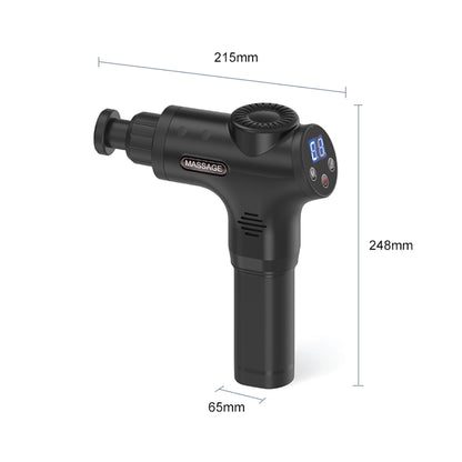 Rechargeable Percussion Massage Gun - Handheld - 6 Heads - One Oasis