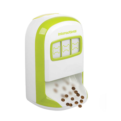 Dog Lucky Treat Toy With Rolling Ball Interactive Automatic Feeder Sound Light - One Oasis