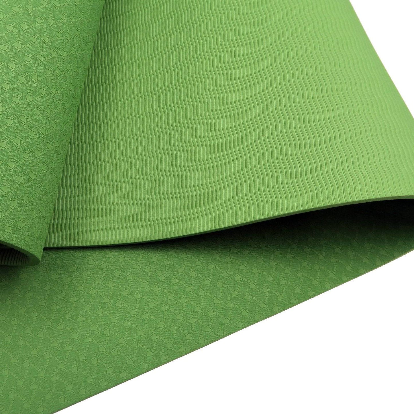 Powertrain Eco-friendly Dual Layer 6mm Yoga Mat - Olive - One Oasis