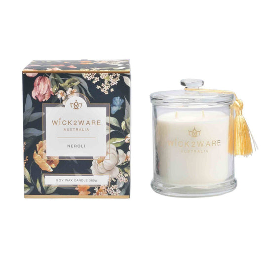 Wick2Ware Australia Scented Candle Neroli 380g/14.1 OZ - One Oasis