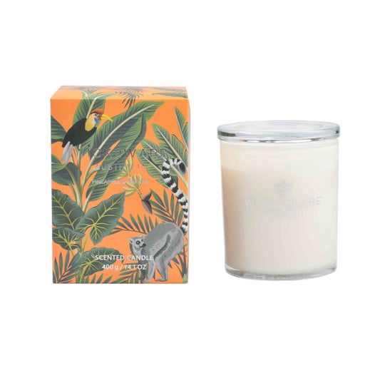 Wick2Ware Australia Scented Candle Pineapple and Papaya 400g/14.1 OZ - One Oasis