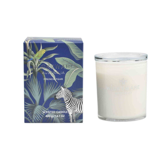 Wick2Ware Australia Scented Candle French Pear 400g/14.1 OZ - One Oasis