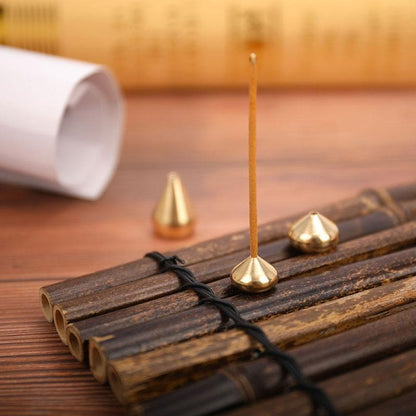 Small Drop-shaped Incense Burner Bracket - Set of 10