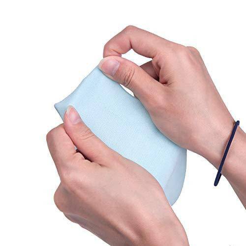 PLAIN HEADBAND Elastic Stretch Sports Yoga Hair Band Unisex 8cm Wide Wrap - Navy Blue - One Oasis