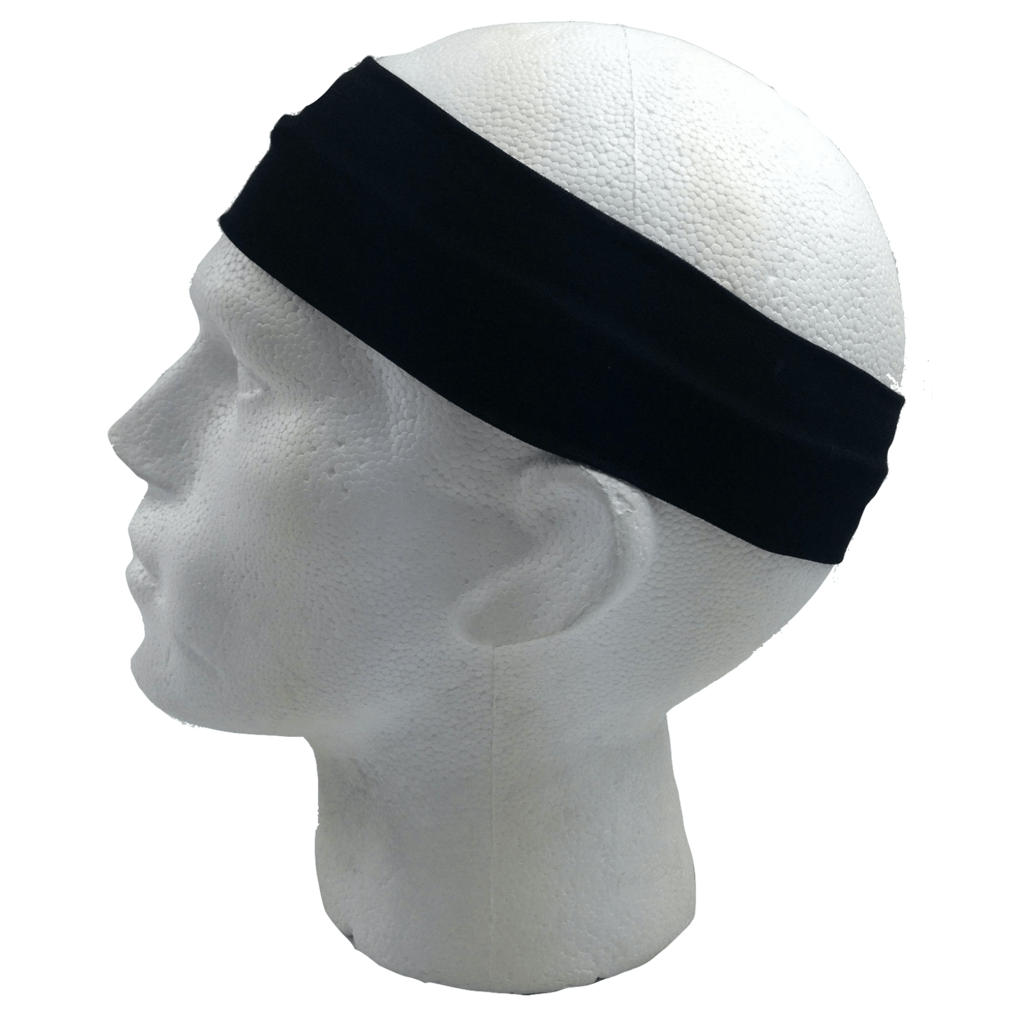 2pc Set Plain Headband Elastic Stretch Sports Yoga Hair Band Unisex Wide Wrap - One Oasis