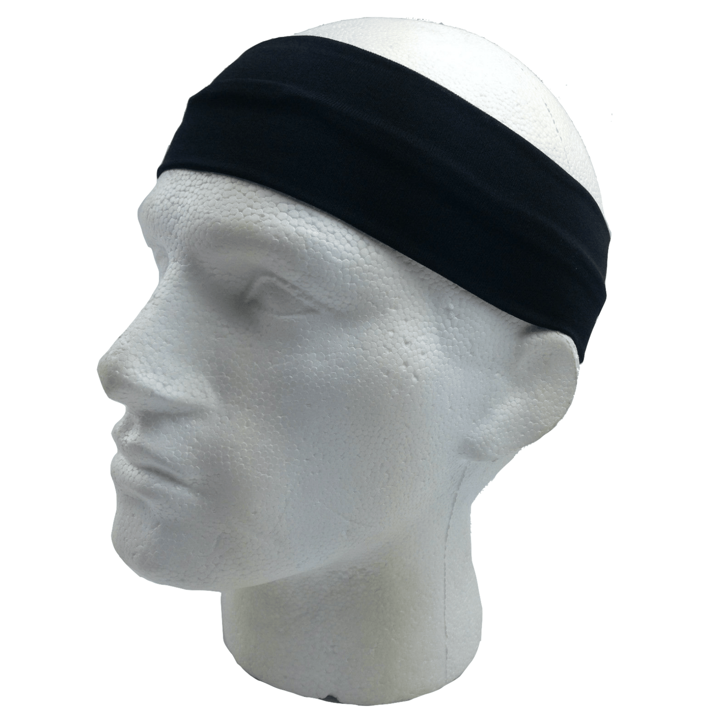 2pc Set Plain Headband Elastic Stretch Sports Yoga Hair Band Unisex Wide Wrap - One Oasis