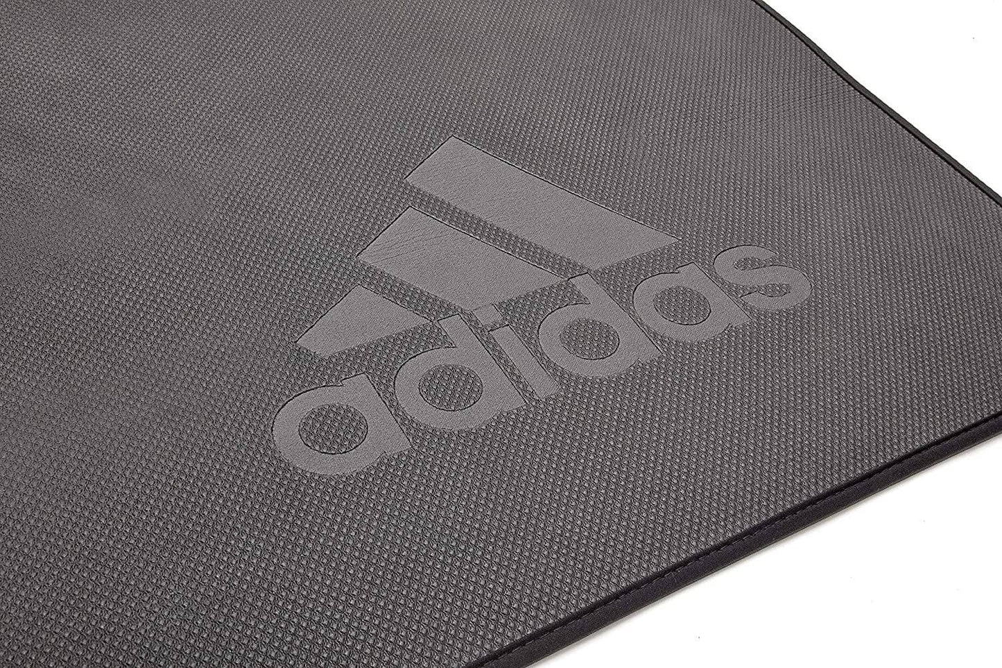 Adidas Professional Yoga Mat Exercise Training Floor Gym Fitness Judo Pilates - Black - One Oasis