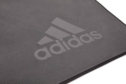 Adidas Professional Yoga Mat Exercise Training Floor Gym Fitness Judo Pilates - Black - One Oasis