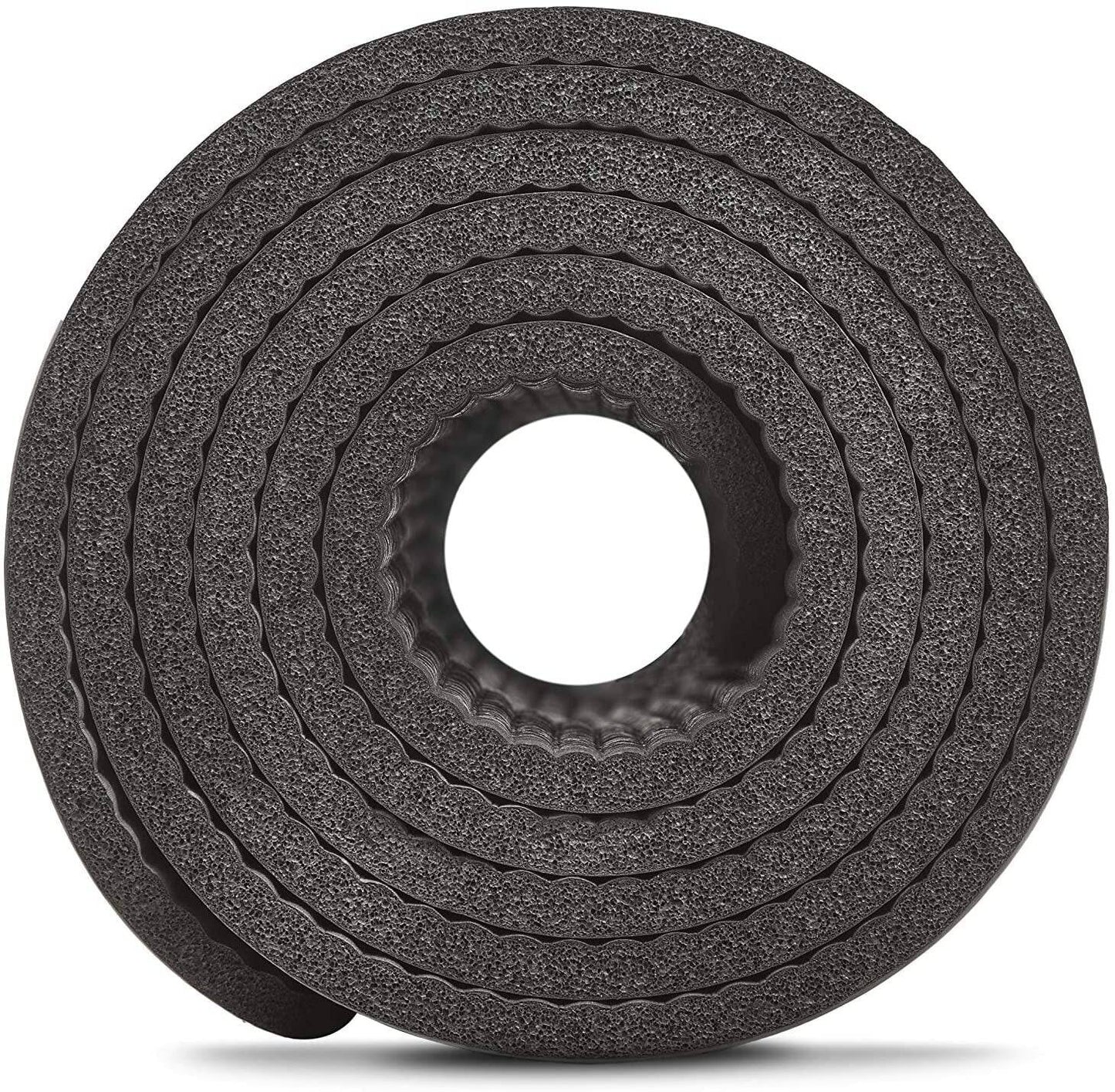 Adidas Professional Yoga Mat Exercise Training Floor Gym Fitness Judo Pilates - Black - One Oasis