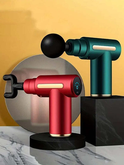 4 Speed Massage Gun 4 Heads Muscle Massage - One Oasis