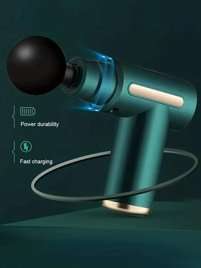 4 Speed Massage Gun 4 Heads Muscle Massage - One Oasis
