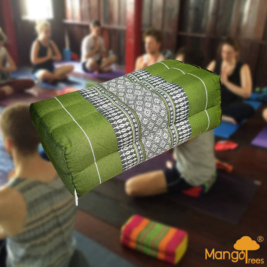 Yoga Block Meditation Cushion Green - One Oasis