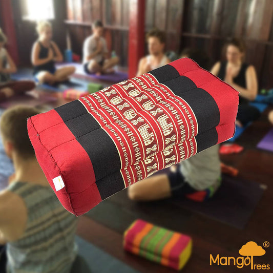 Yoga Block Meditation Cushion RedEle - One Oasis