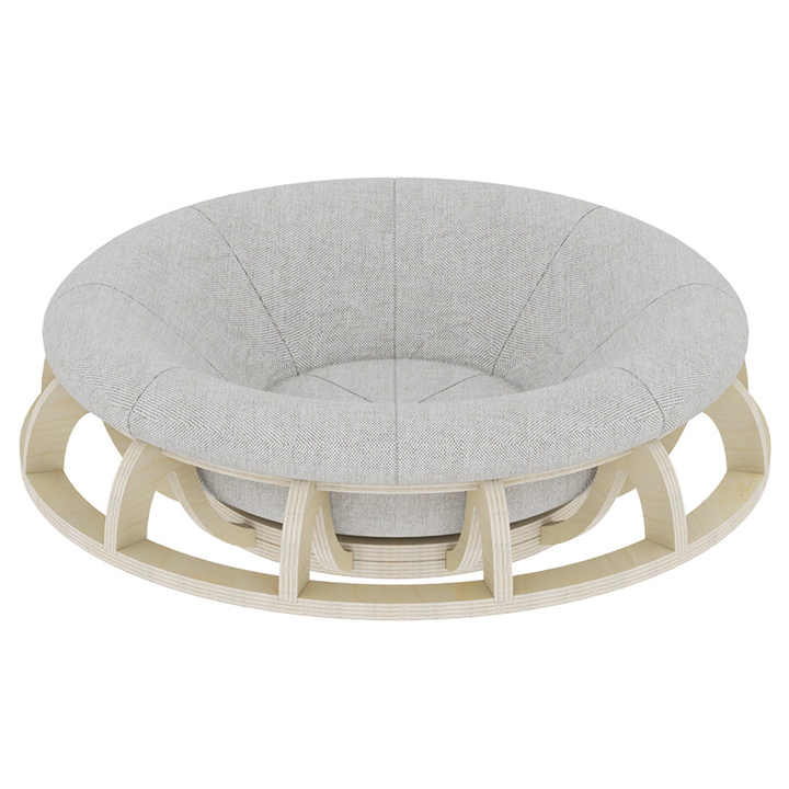 Timber Gyro Cat Nest Bed - One Oasis