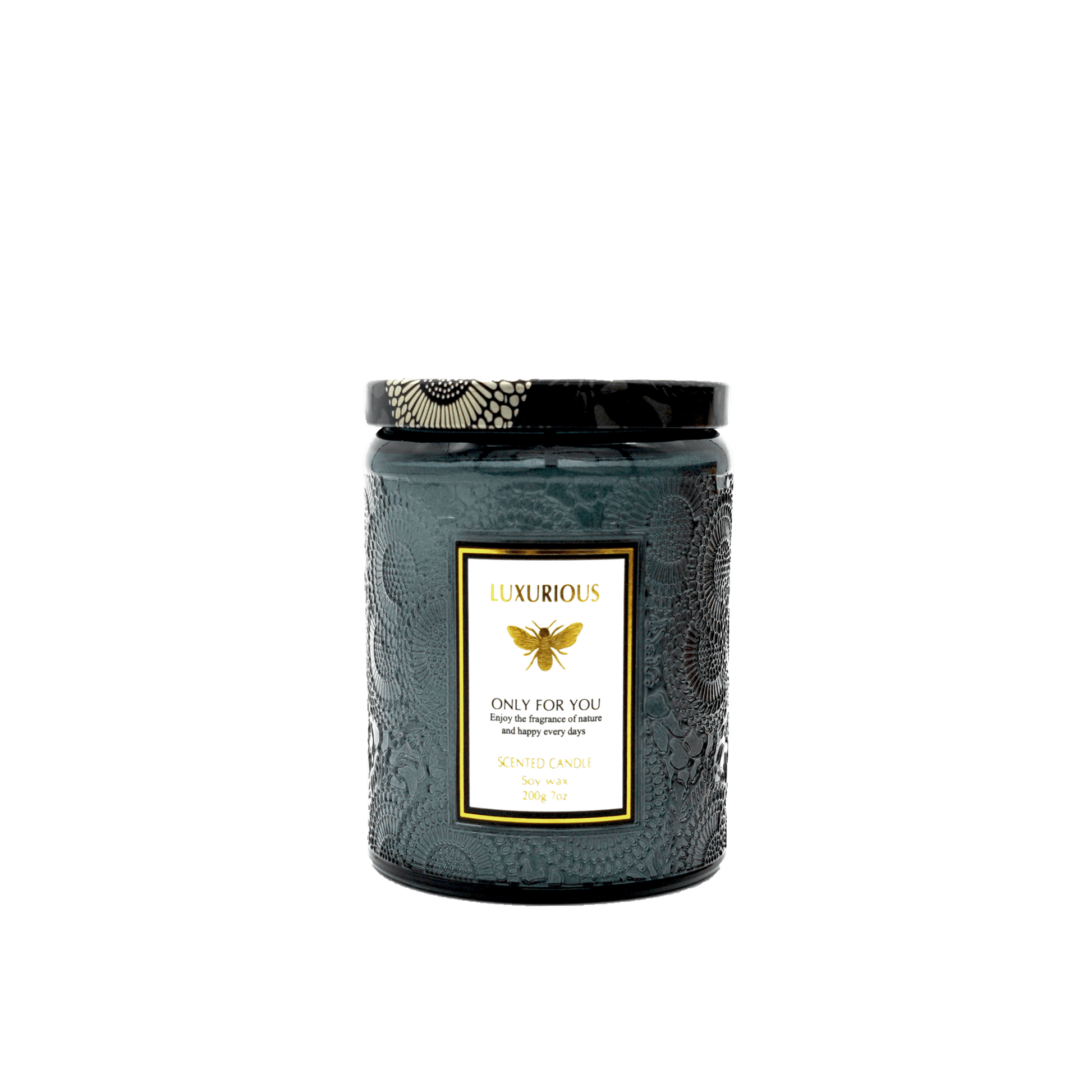 Faubourg Embossed Scented Candle misty forest - One Oasis
