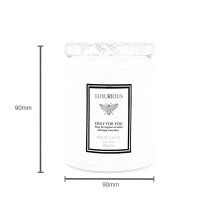 Faubourg Embossed Scented Candle misty forest - One Oasis