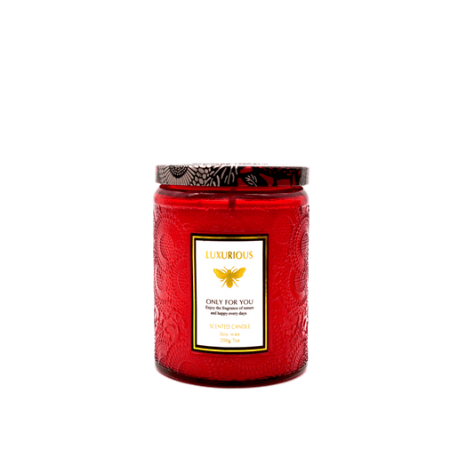 Faubourg Embossed Scented Candle bvlgari&jasmine - One Oasis