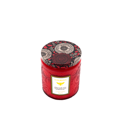 Faubourg Embossed Scented Candle bvlgari&jasmine - One Oasis