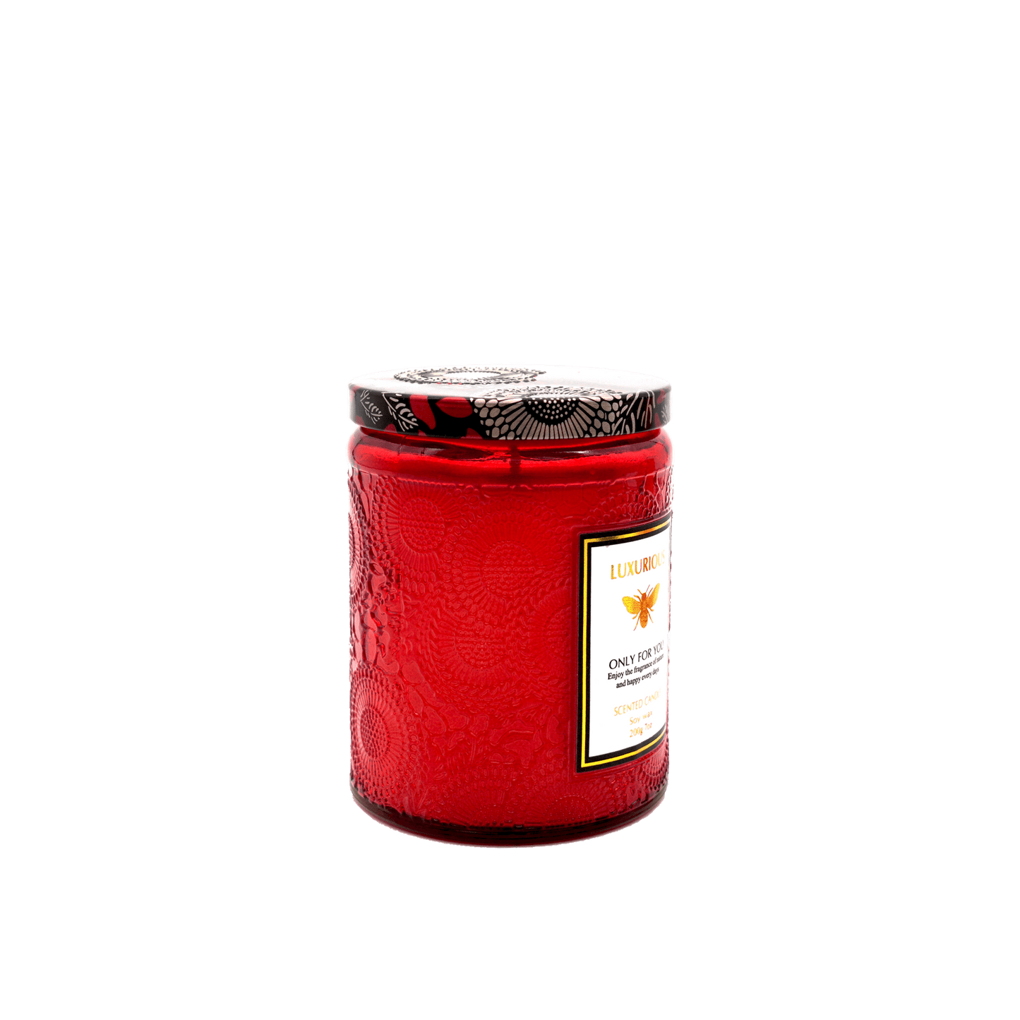 Faubourg Embossed Scented Candle bvlgari&jasmine - One Oasis