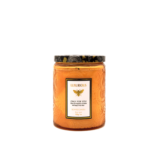 Faubourg Embossed Scented Candle amber - One Oasis