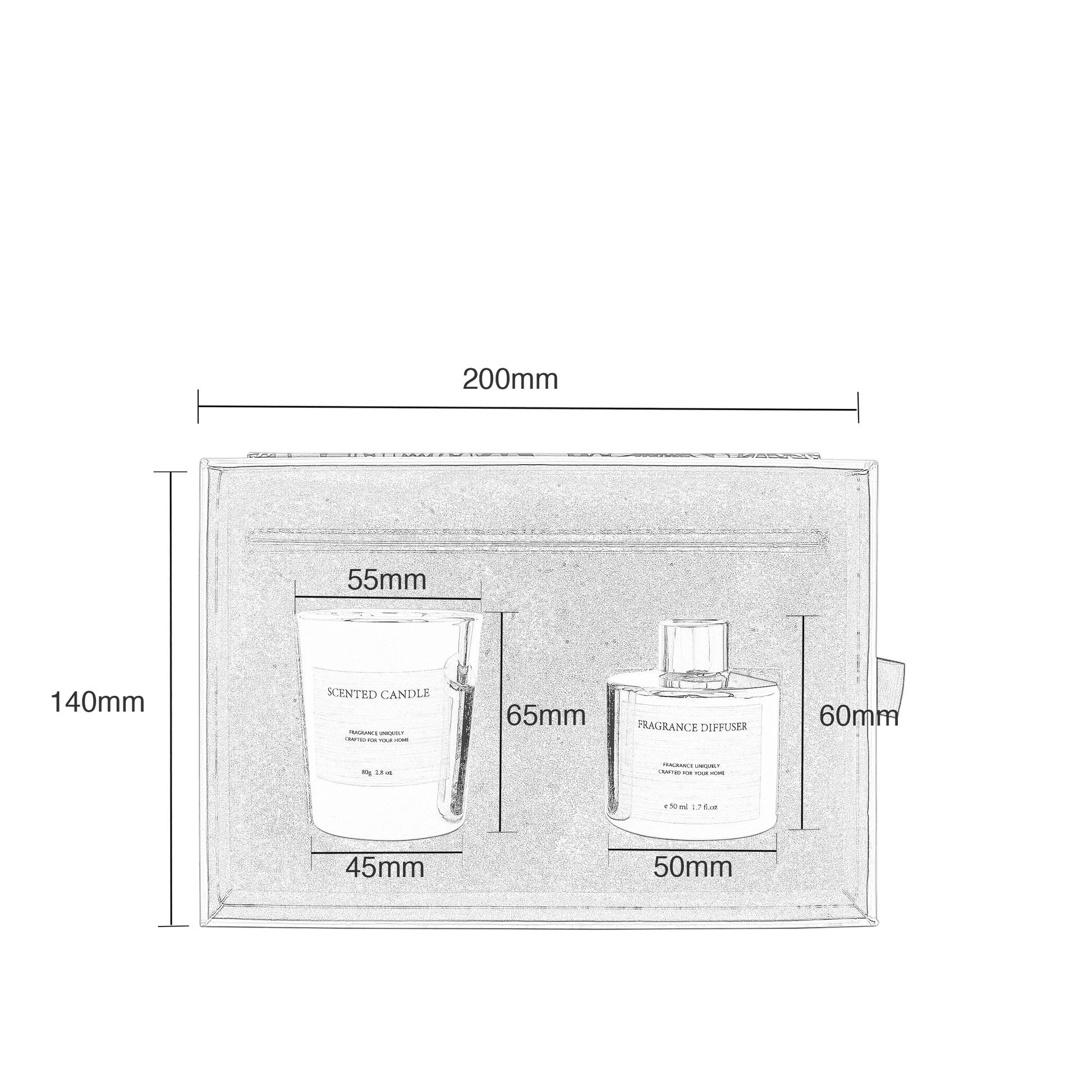 Parthenon Candle & Diffuser orange blssom - One Oasis