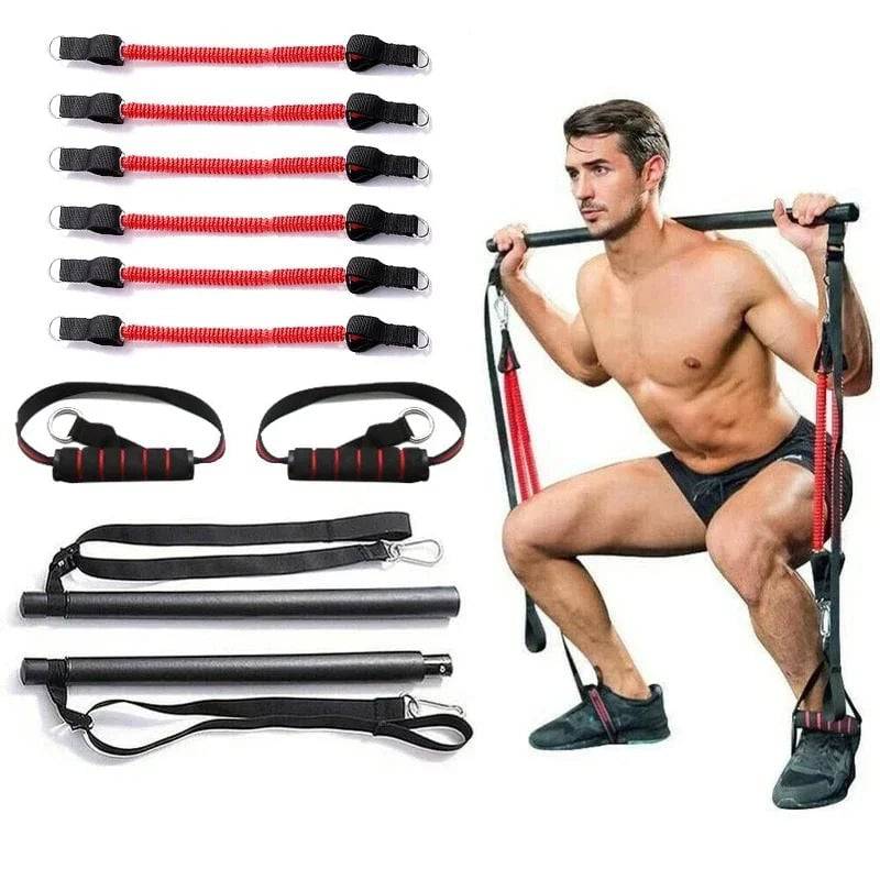 NNEOBA Yoga Resistance Bands Pilates Stick - One Oasis